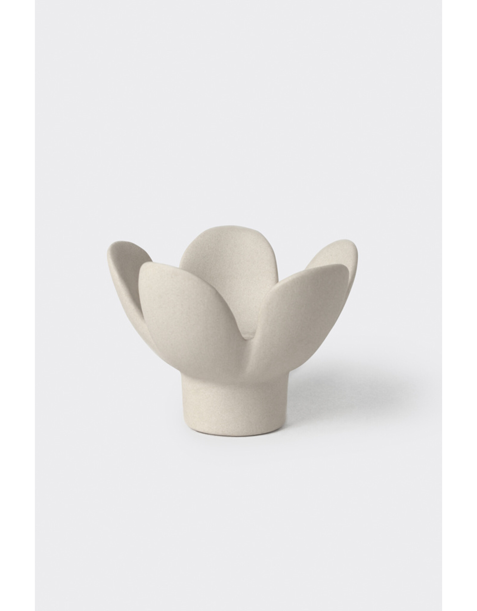 Räder Kandelaar| Bloem | beige| Raeder