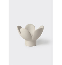 Räder Kandelaar| Bloem | beige| Raeder