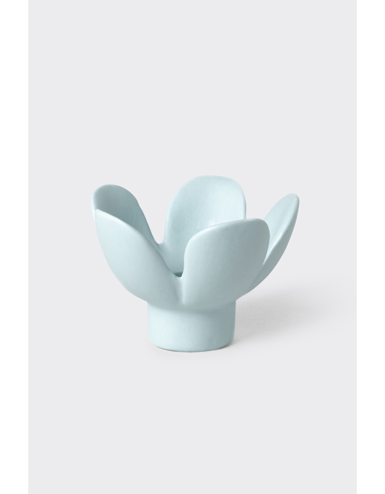 Räder Kandelaar| Bloem | blauw | Raeder