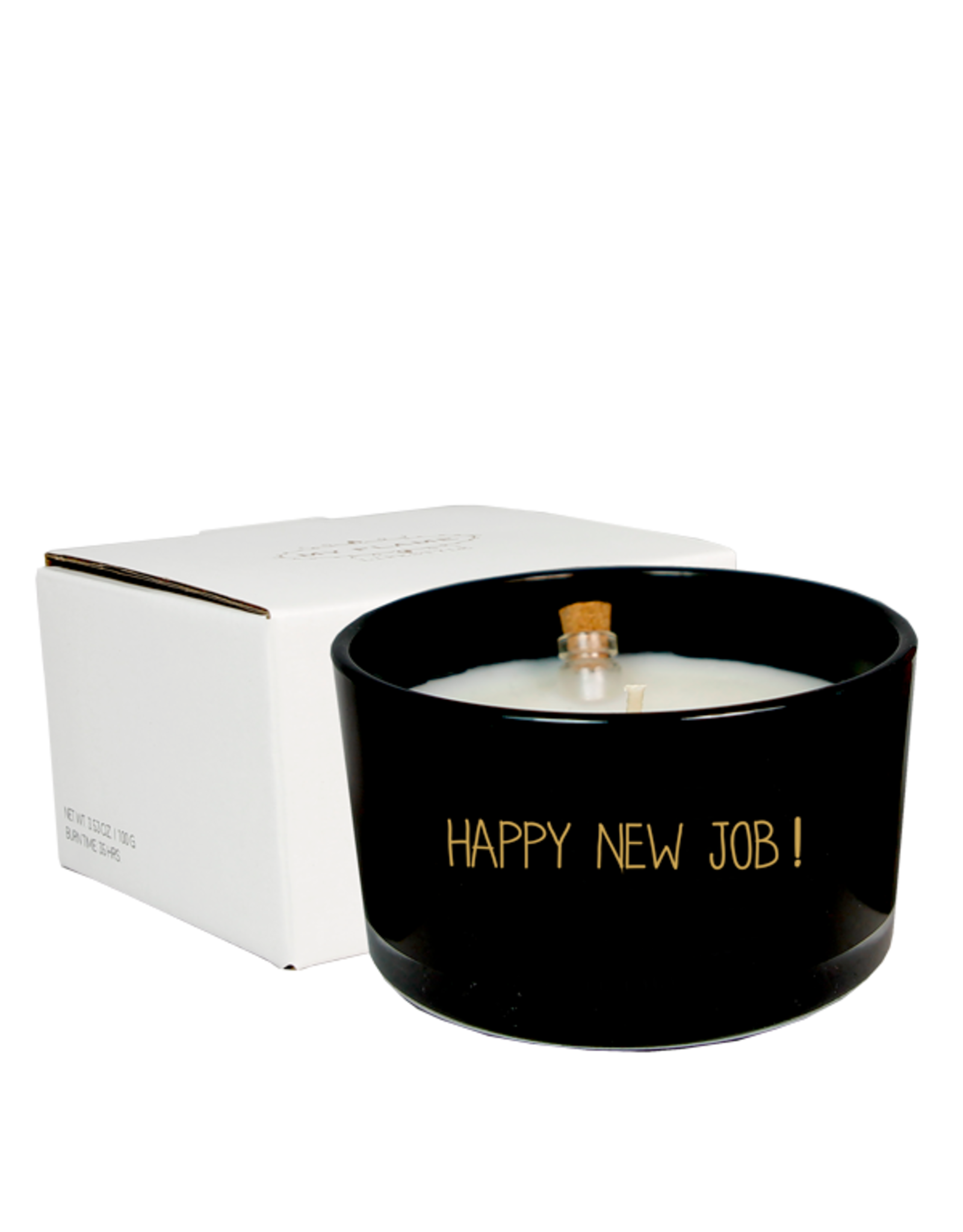 My flame Lifestyle Sojakaars met flessenpost| Happy New Job | Warm Cashmere