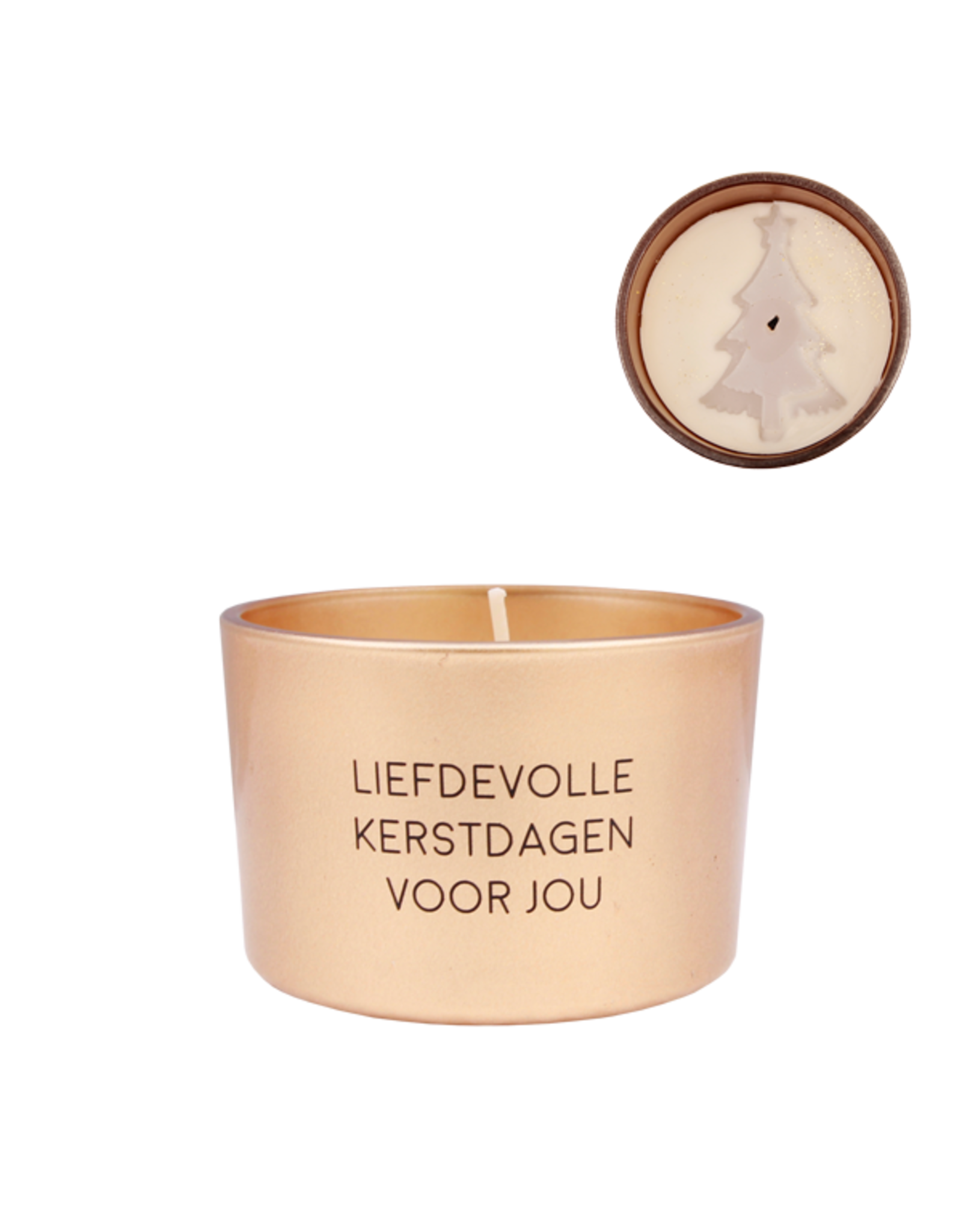 My flame Lifestyle Soja geurkaars | Liefdevolle Kerstdagen voor jou | Winter wood | My Flame