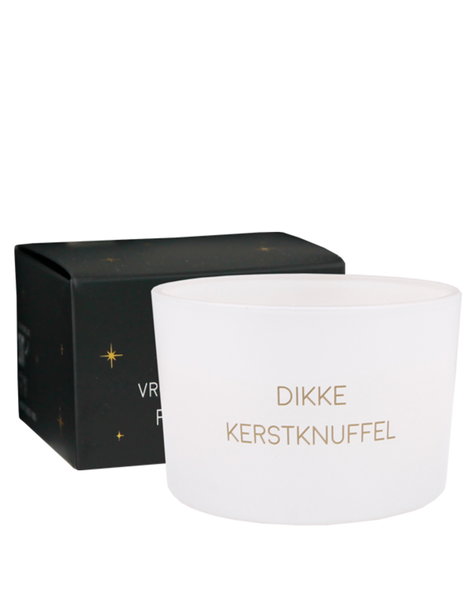 My flame Lifestyle Soja geurkaars | Dikke kerstknuffel | Winter wood | My Flame