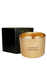 My flame Lifestyle Soja geurkaas | You are gold , solid gold | Silky Tonka | My Flame