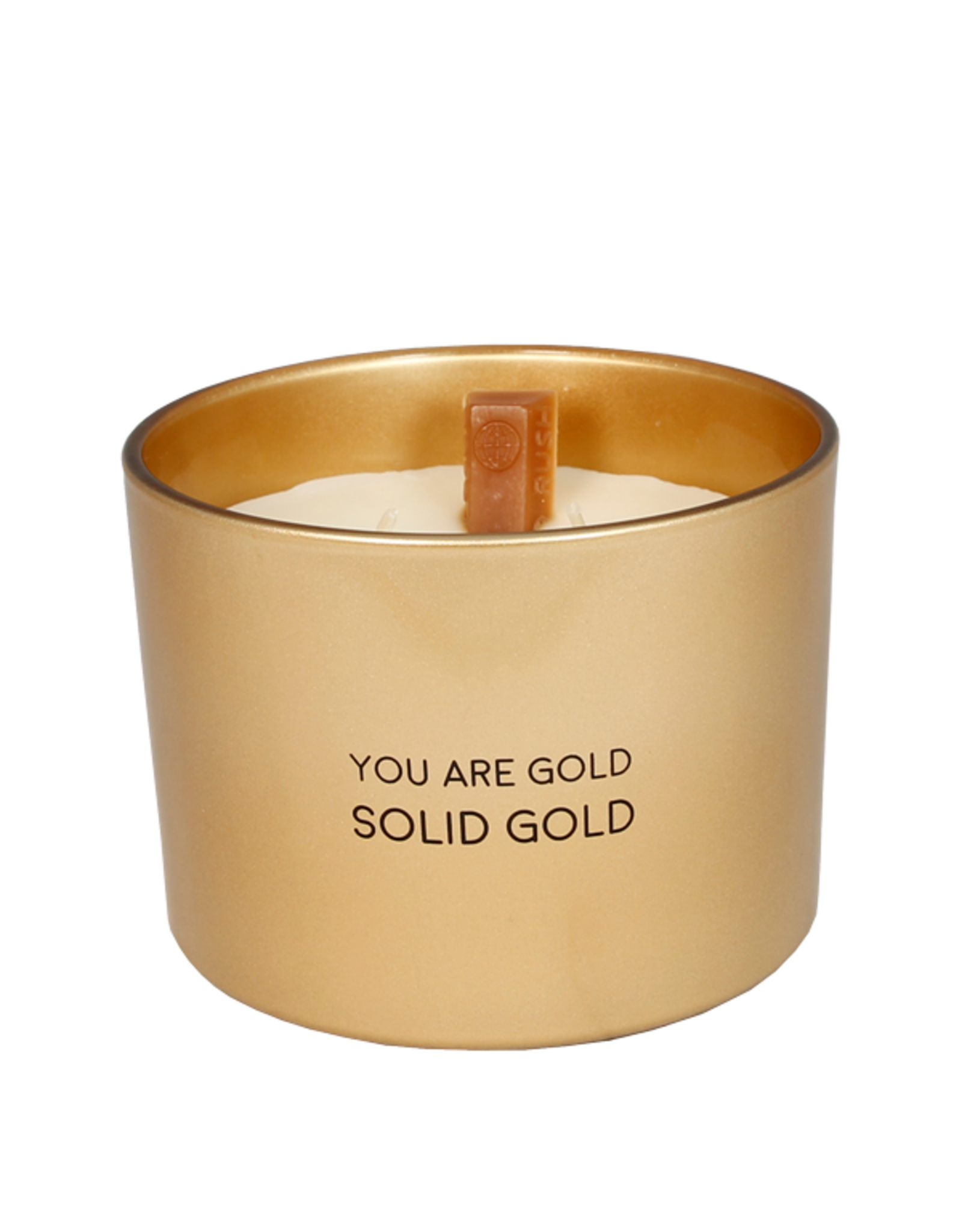 My flame Lifestyle Soja geurkaas | You are gold , solid gold | Silky Tonka | My Flame
