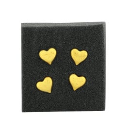 Home Society Candle pin | Heart | Goud