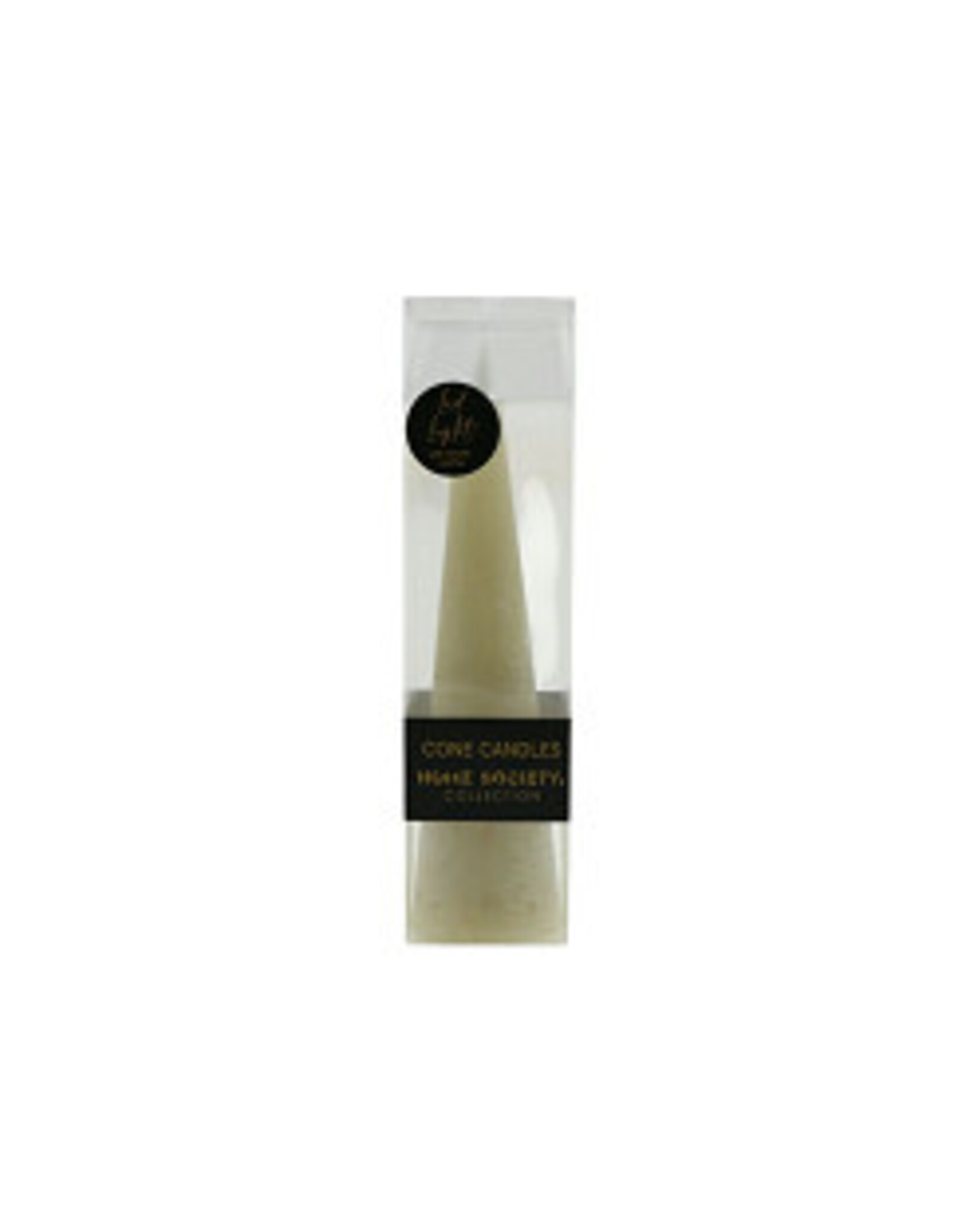 Home Society LED Kaars Cone met afstandbediening |  Goud | S | Home Society
