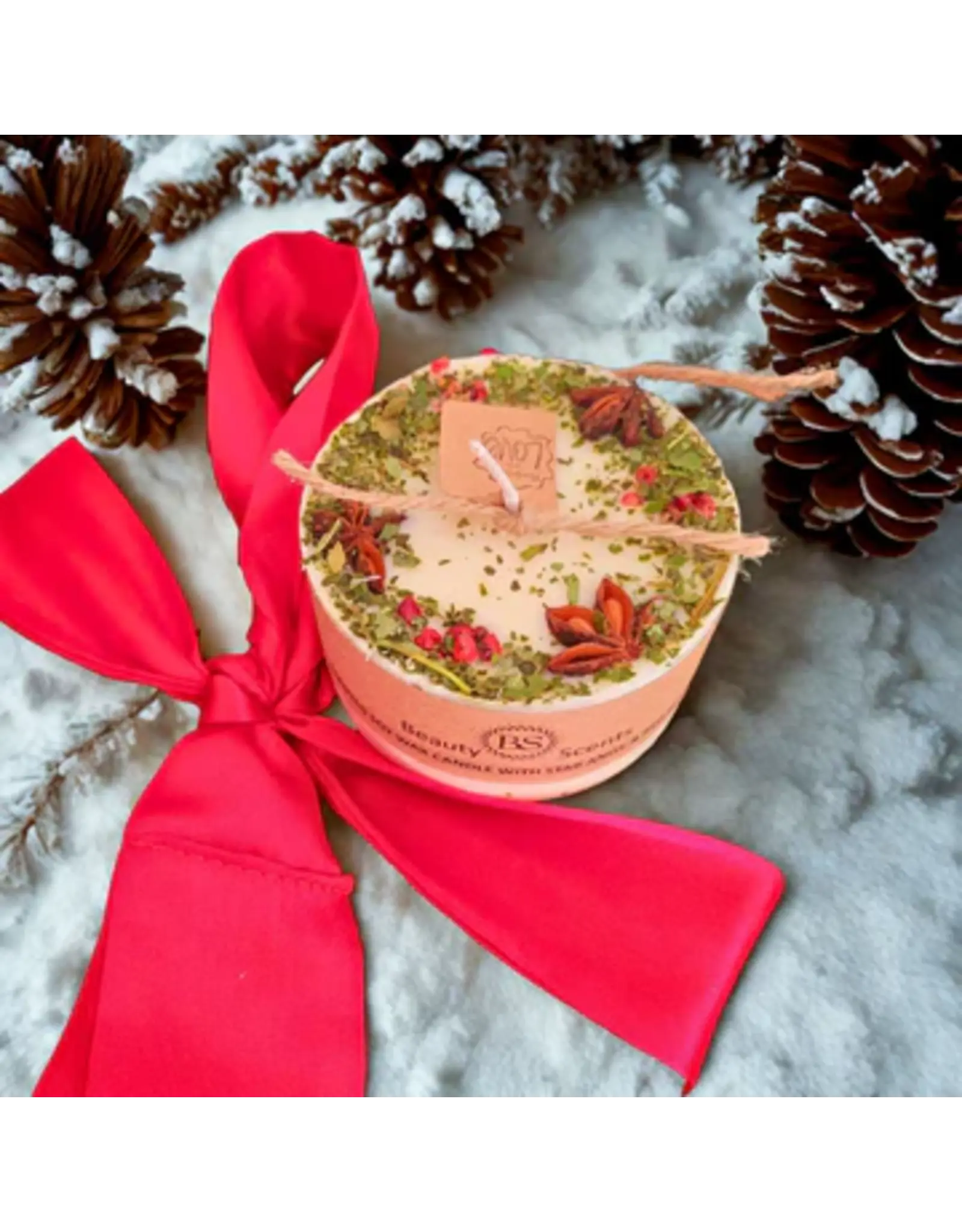 Beauty Scents geurkaarsen   Cadeaubox hart | Geurkaarsenset winter | Beauty Scents