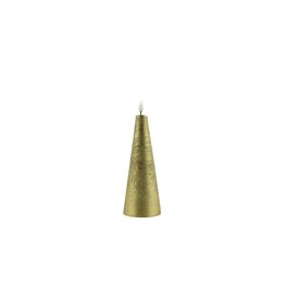 Home Society LED Kaars Cone met afstandbediening | Goud| L Home Society LED Kaars Cone met afstandbediening | Goud| L