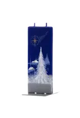 Flatyz Kerstnacht met een ster | platte kaars | Flatyz