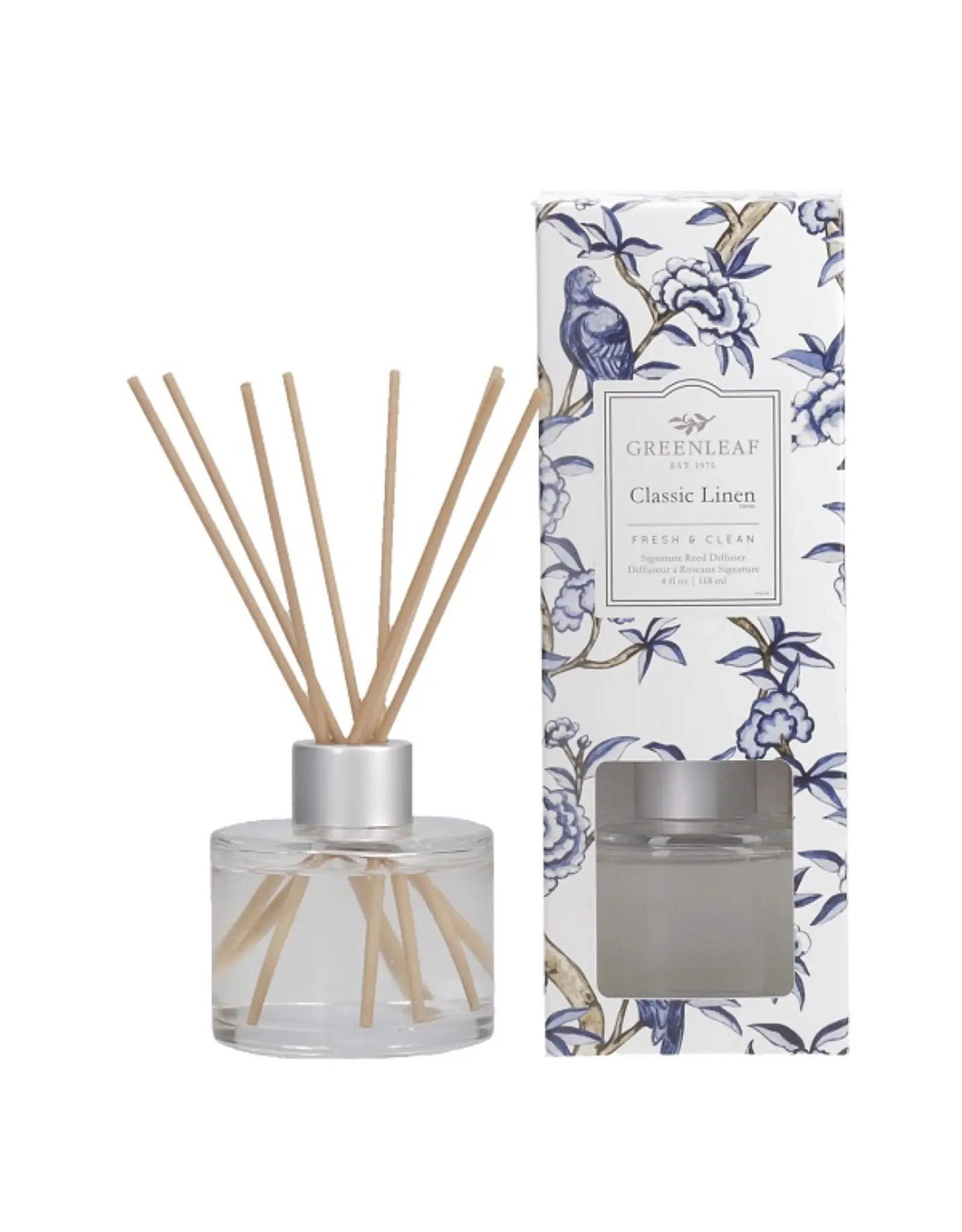 Greenleaf Gifts Geurstokjes | Classic Linen | Greenleaf