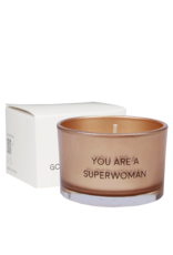 My flame Lifestyle Soja geurkaars | You are a superwoman | My Flame