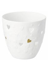 Räder Porseleinen waxinelichthouder | Poetry light | Hart | Räder