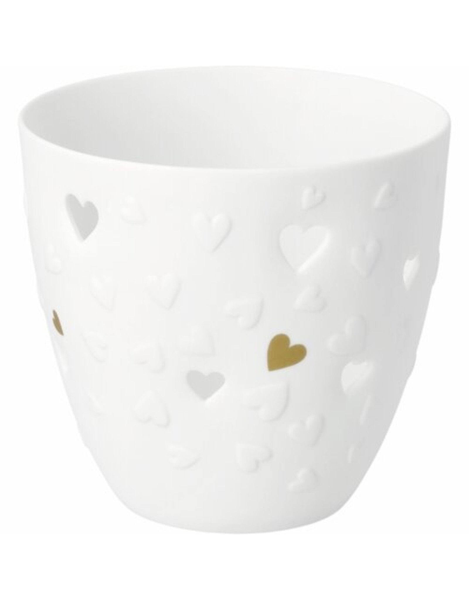 Räder Porseleinen waxinelichthouder | Poetry light | Hart | Räder