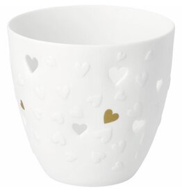 Räder Porseleinen waxinelichthouder | Poetry light | Hart | Räder