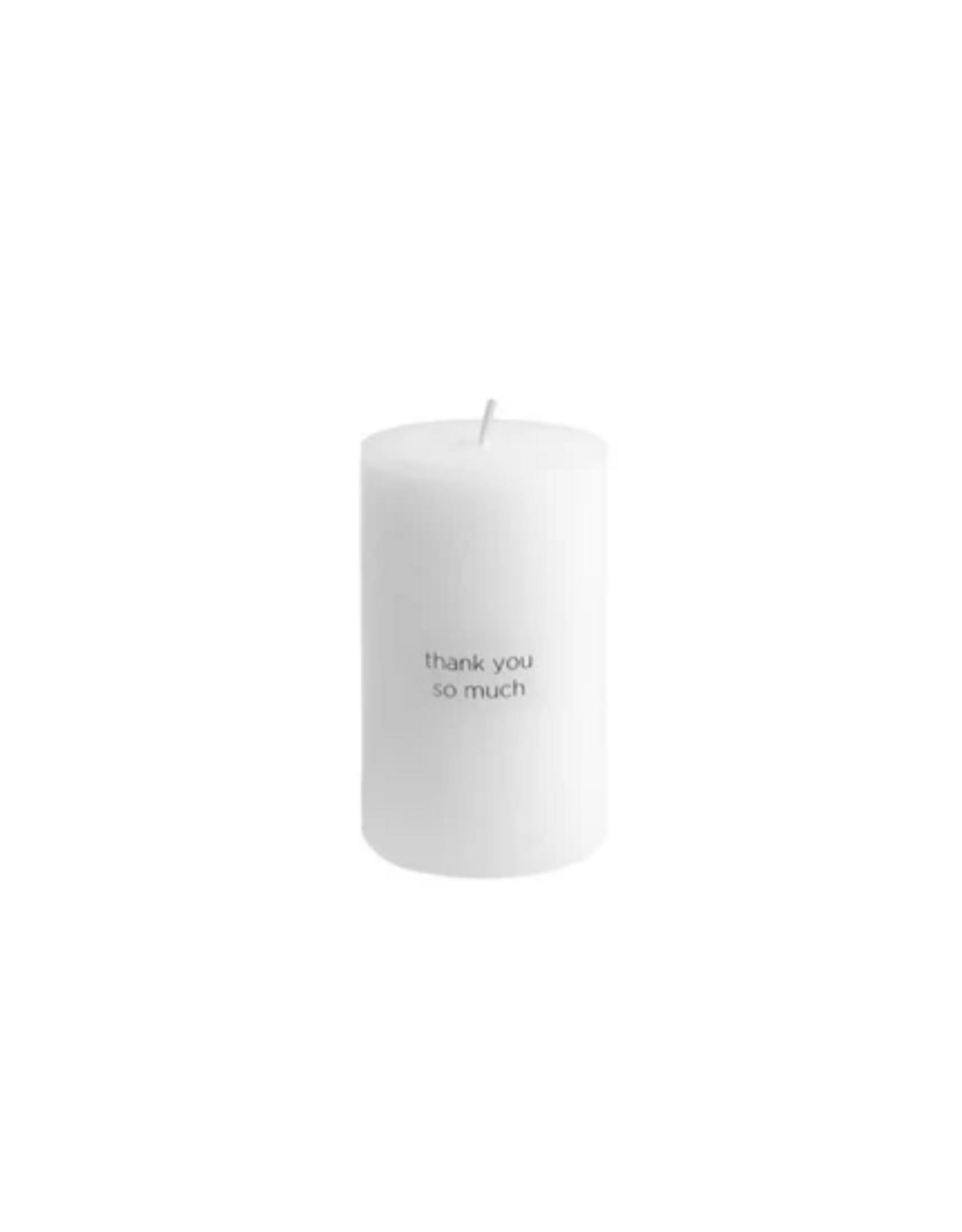 Leeff Pillar Candle | Thank you so much | Leeff