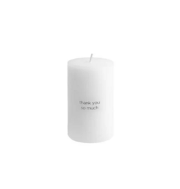 Leeff Pillar Candle | Thank you so much | Leeff