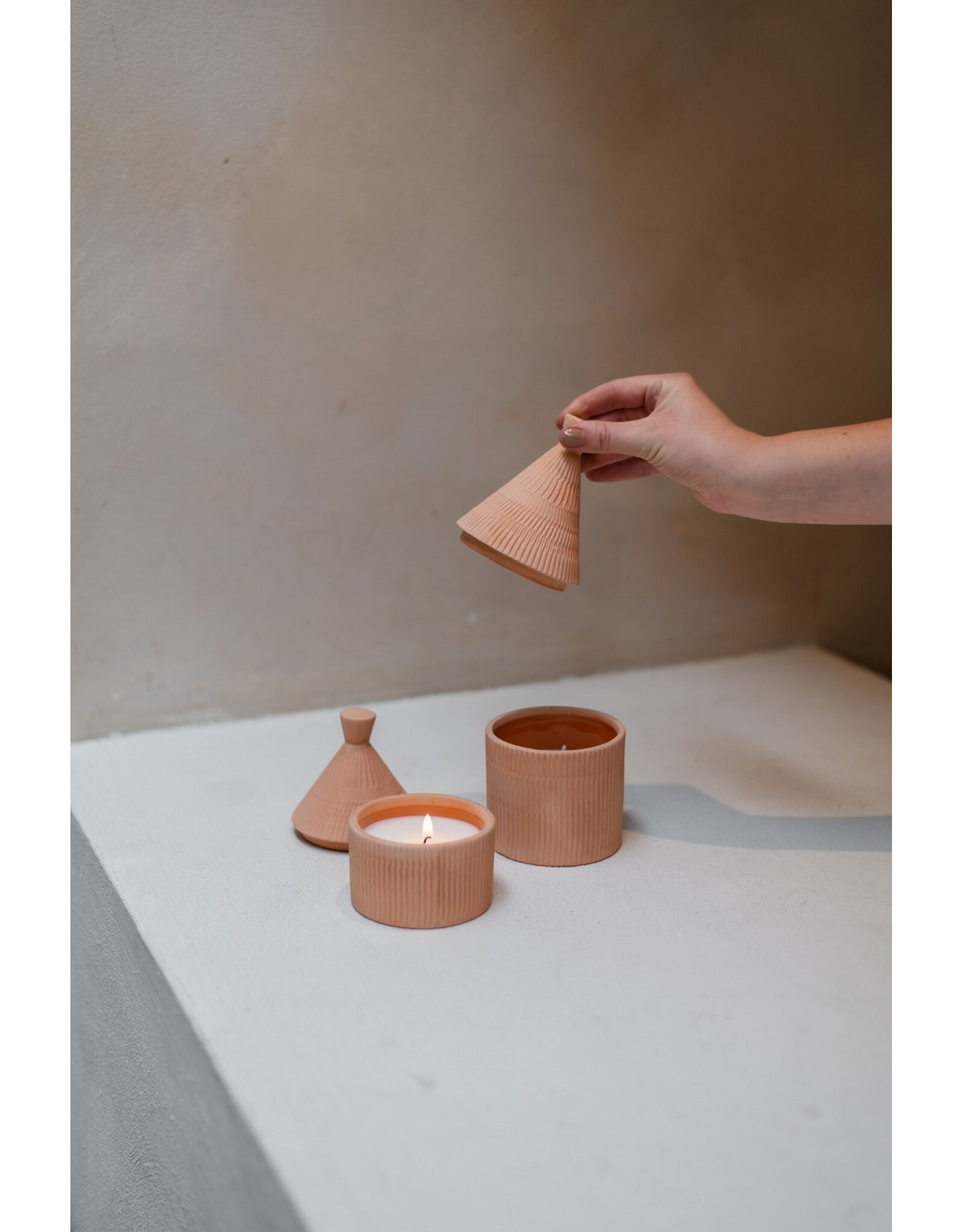 Home Society Candle Terracotta | L | Home Society