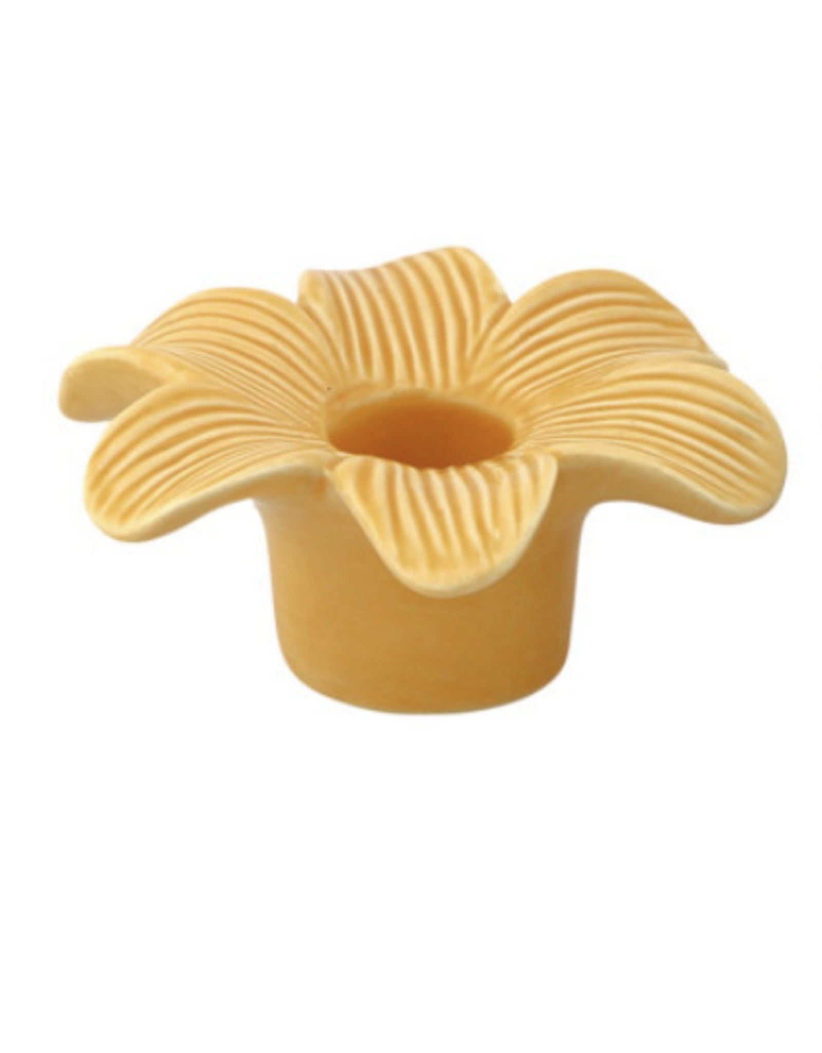 Home Society Kandelaar Flower | Pastel oranje | Home Society