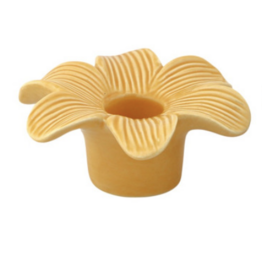 Home Society Kandelaar Flower | Pastel oranje | Home Society