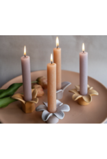 Home Society Kandelaar Flower | Pastel oranje | Home Society