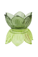 Home Society Theelichthouder Flower Pop |  Groen | Home Society