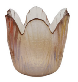 Home Society Theelichthouder Tullip | zand | Home Society