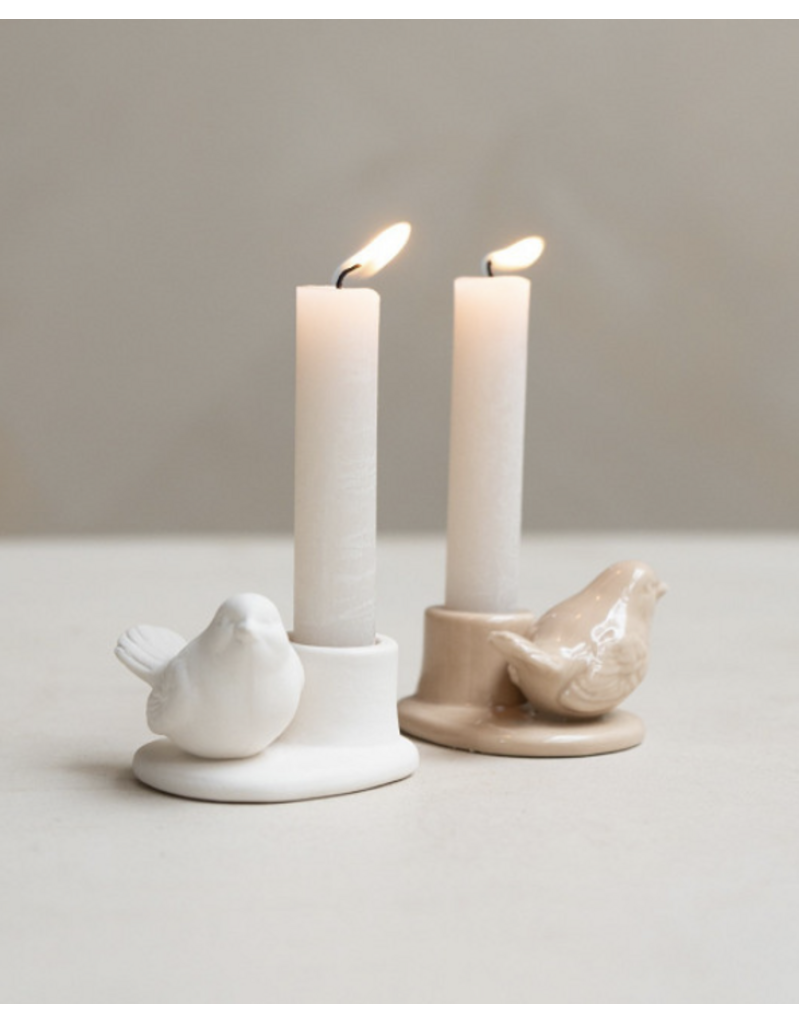 Home Society Kandelaar Birdy | wit | Home Society