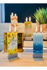 Flatyz Kerstnacht met een ster | platte kaars | Flatyz