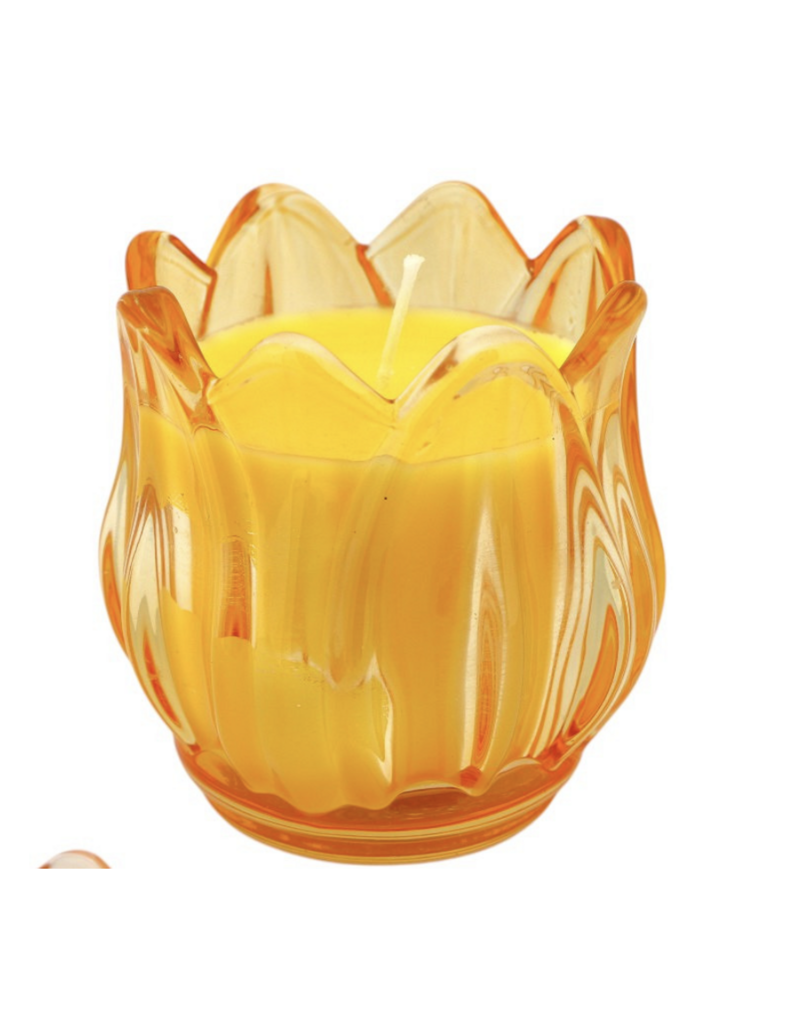 Home Society Kaars bloesem | oranje| Home Society