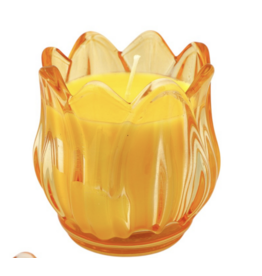 Home Society Kaars bloesem | oranje| Home Society