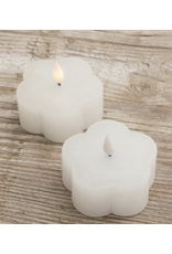 Home Society LED kaars Flower | wit | Home Society