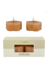 Home Society LED kaars Flower | peach | Home Society