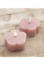 Home Society LED kaars Flower | roze | Home Society