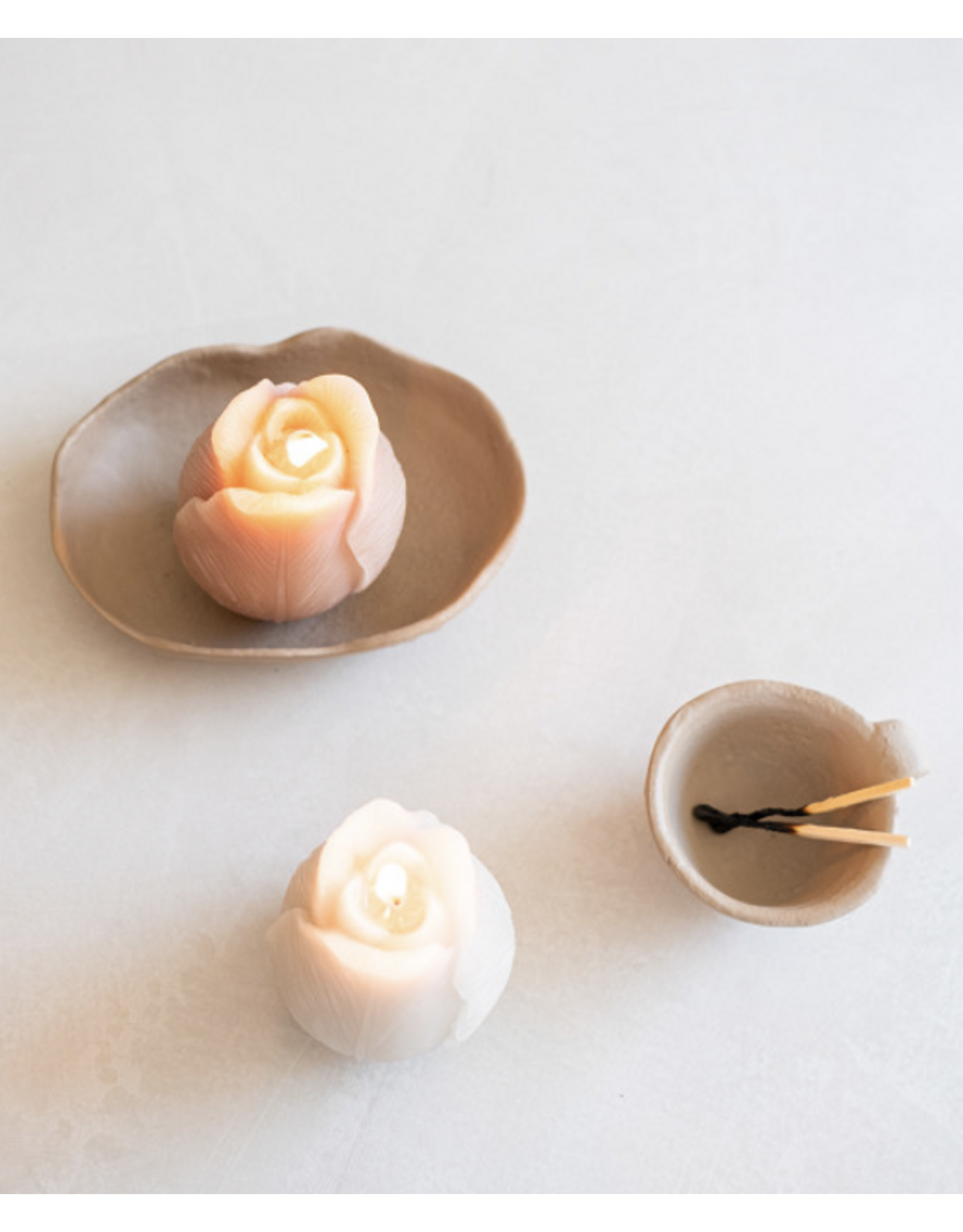 Home Society Kaars Tulp | Greige | Home Society