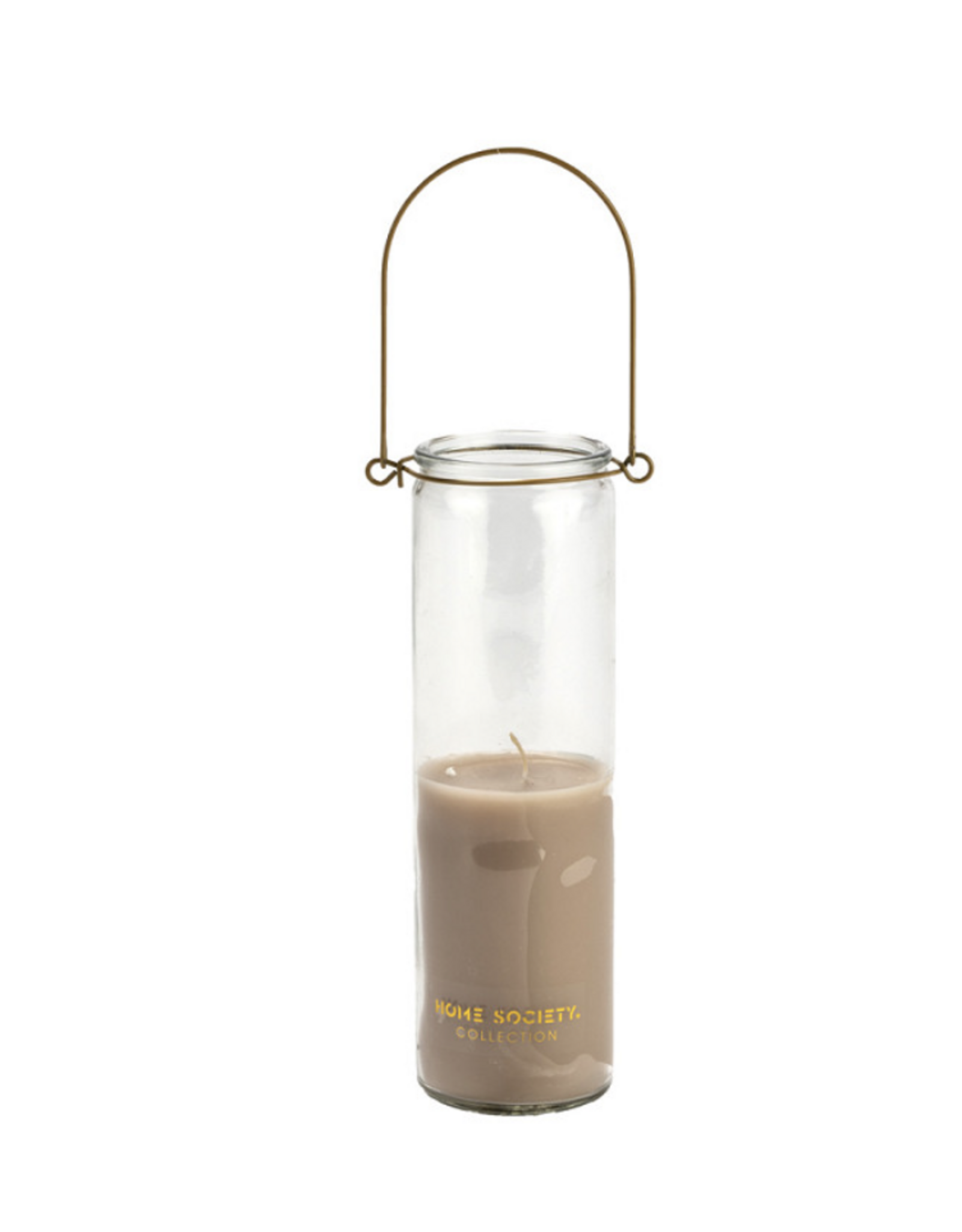 Home Society Kaars glas | Sand | Home Society