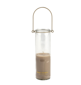 Home Society Kaars glas | Frank | Sand | Home Society