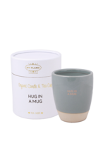 My flame Lifestyle Soja kaars  in theemok| hug in a mug | My flame