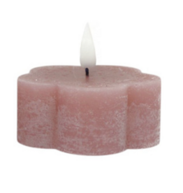 Home Society LED kaars Flower | roze | Home Society