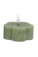 Home Society LED kaars Flower | celadon |  Home Society