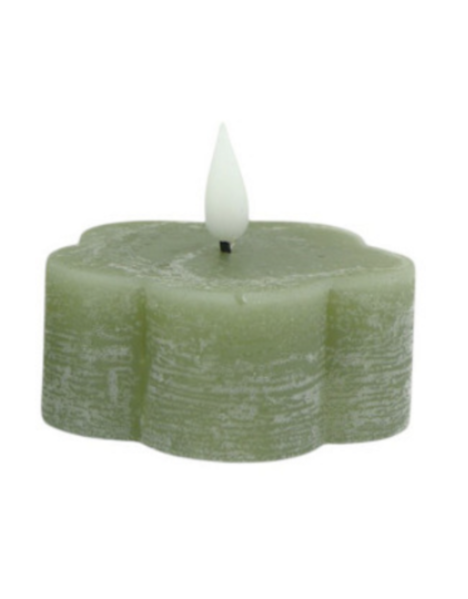 Home Society LED kaars Flower | groen | Home Society