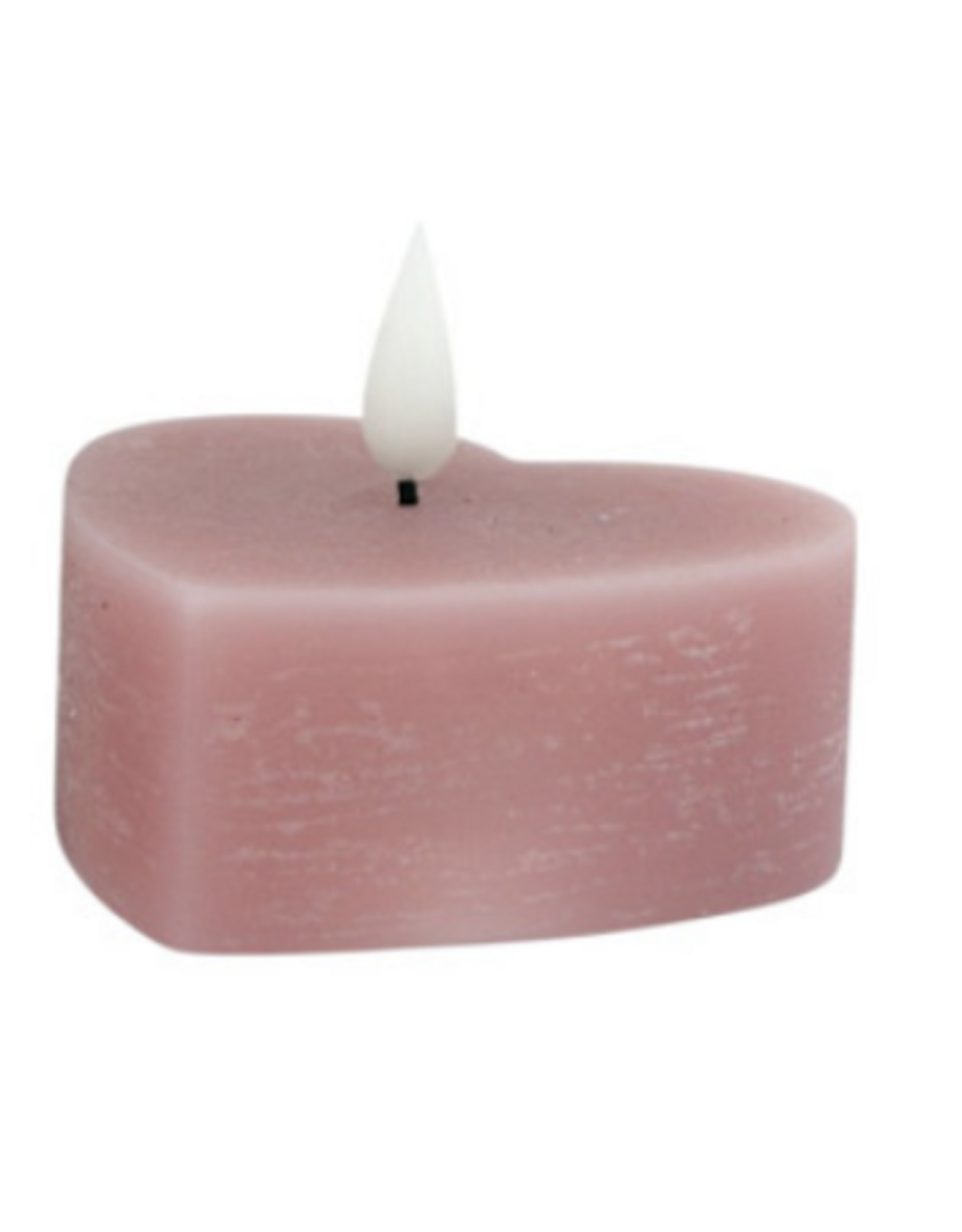 Home Society LED kaars | Hart | Lila |  Home Society