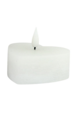 Home Society LED kaars | Hart | Wit |  Home Society