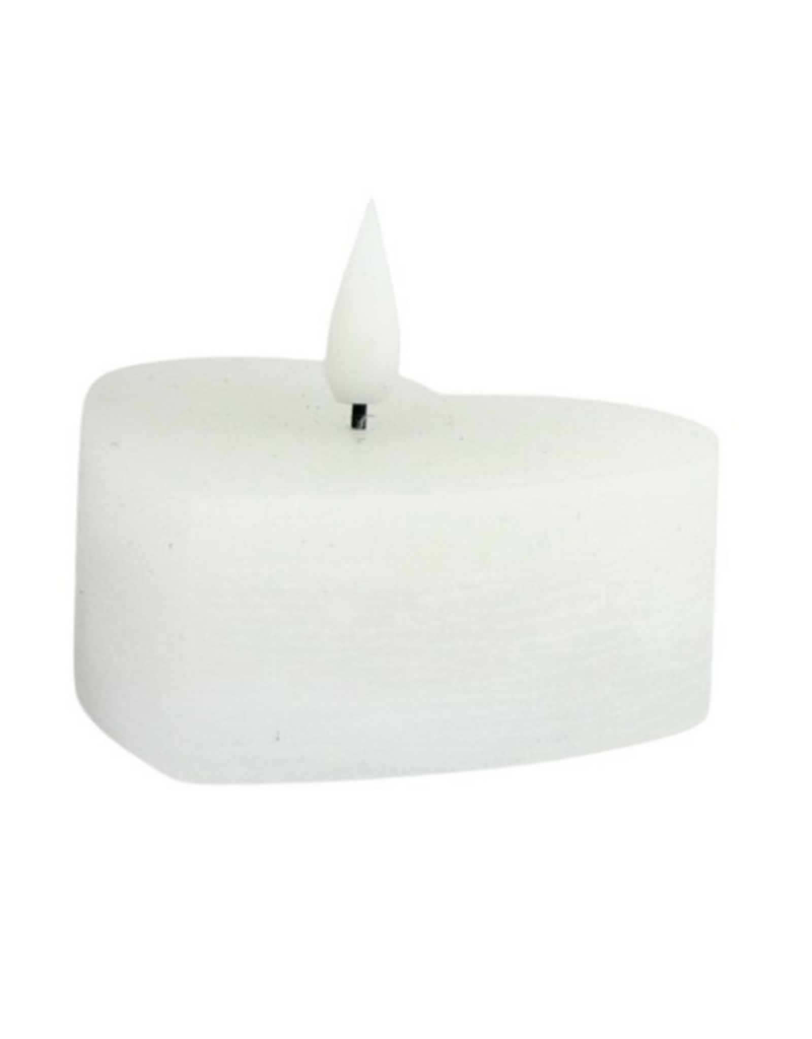 Home Society LED kaars | Hart | Wit |  Home Society