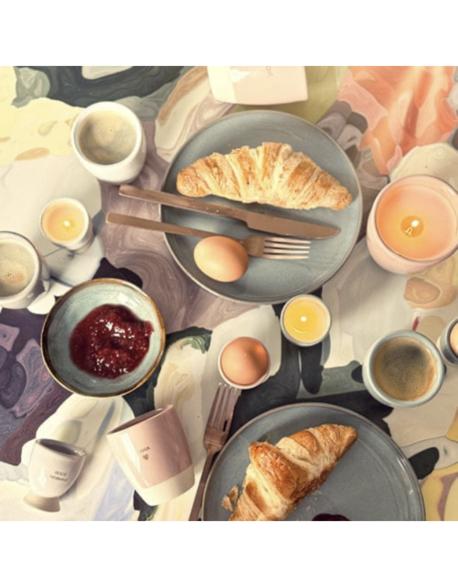 My flame Lifestyle Soja kaars  in koffiemok | thank you so much | My flame