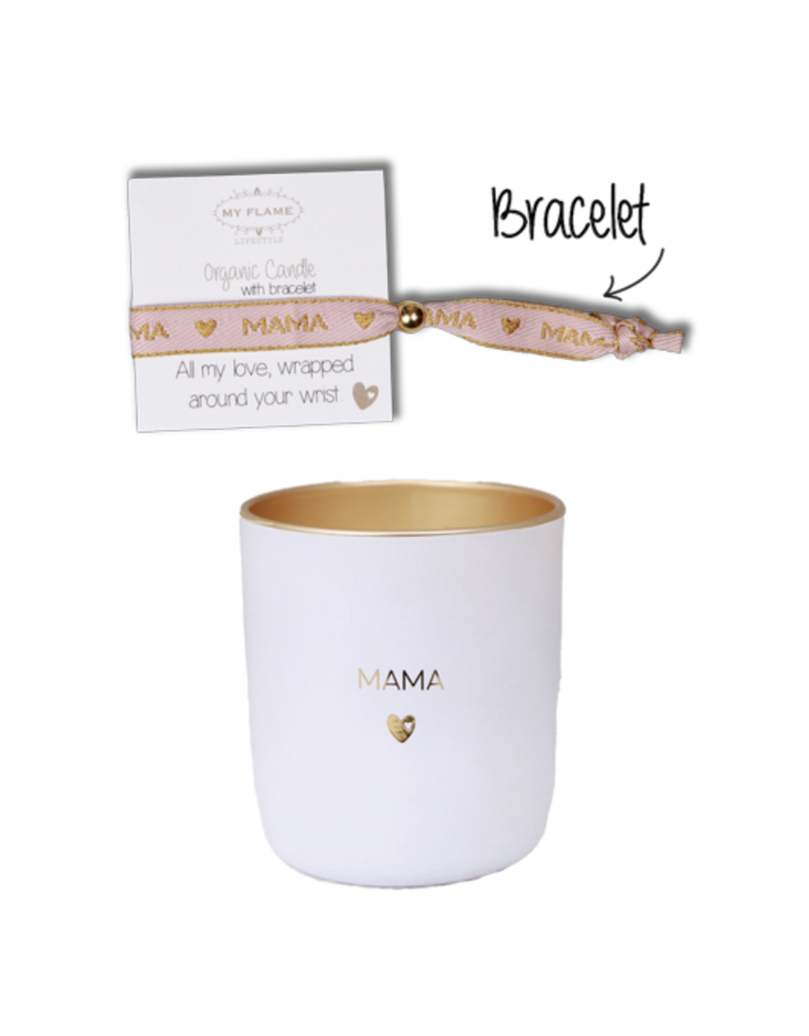 My flame Lifestyle Sojakaars met armband | Mama | My Flame