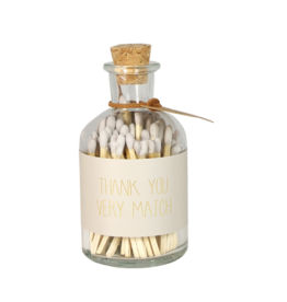 My flame Lifestyle Lucifers | zand | thank you very match | My Flame