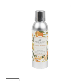Greenleaf Gifts Roomspray | Orange and Honey | Greenleaf Gifts