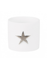 Räder Waxinelichthouders ster | zilver | set van 2 | Räder