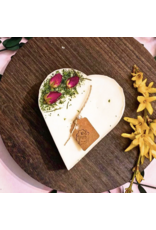 Beauty Scents geurkaarsen Soja geurkaars in hartvorm S | met rozen knoppen | Beauty Scents