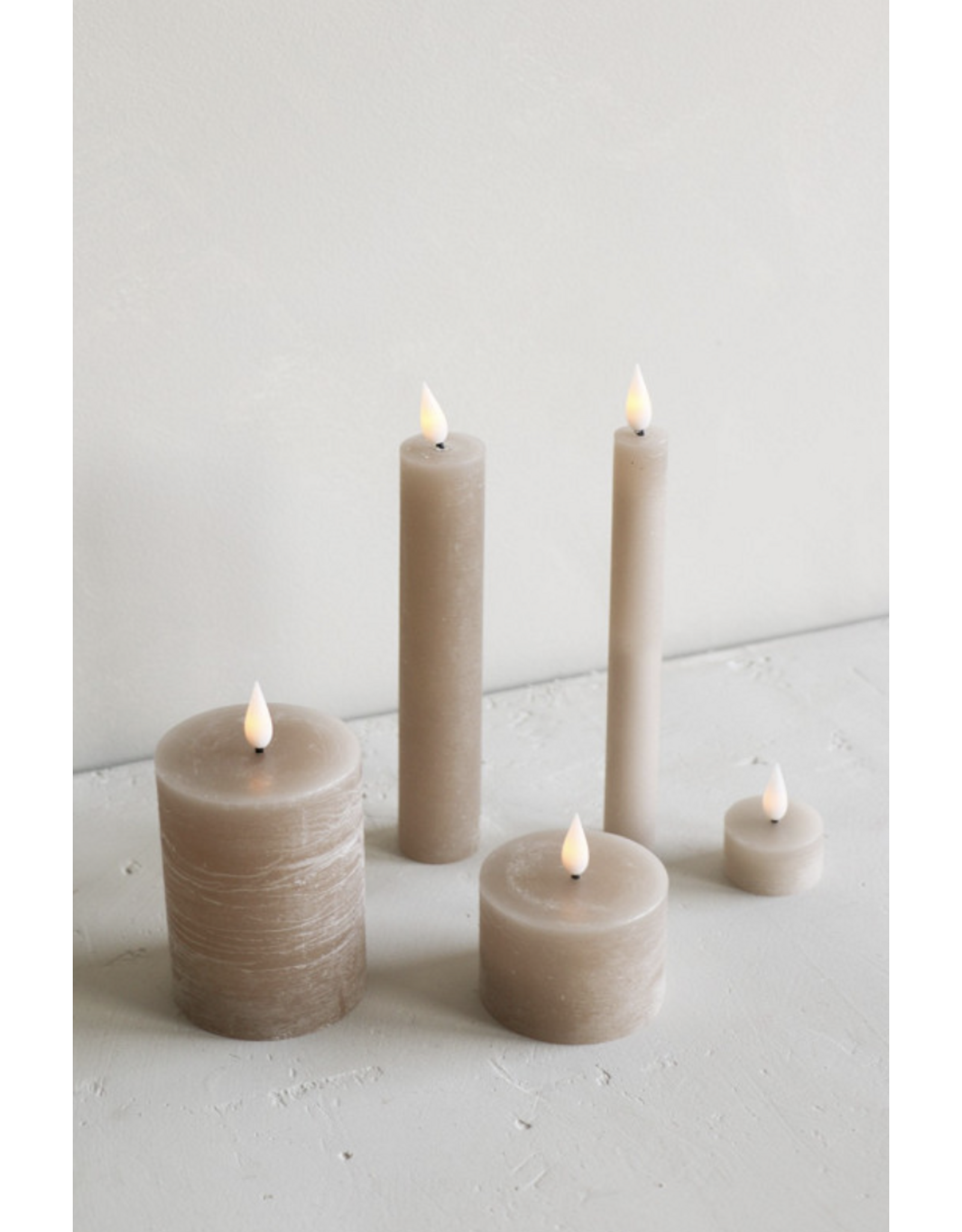 Home Society LED theelichten recharge | set 6 | beige | Home society